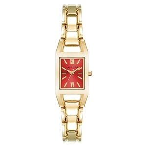 Women's Bracelet Watch Gold /Red